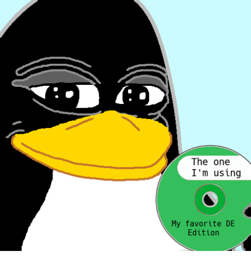 Pepe tux favourite distro